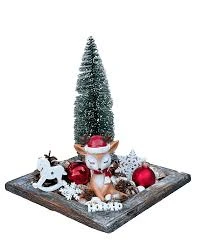 Karácsonyi asztaldíszek