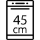 45 cm széles beépíthető mosogatógépek