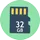 32 GB SD kártyák