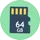 64 GB SD kártyák