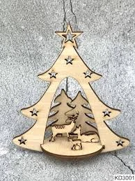 Fa karácsonyi díszek